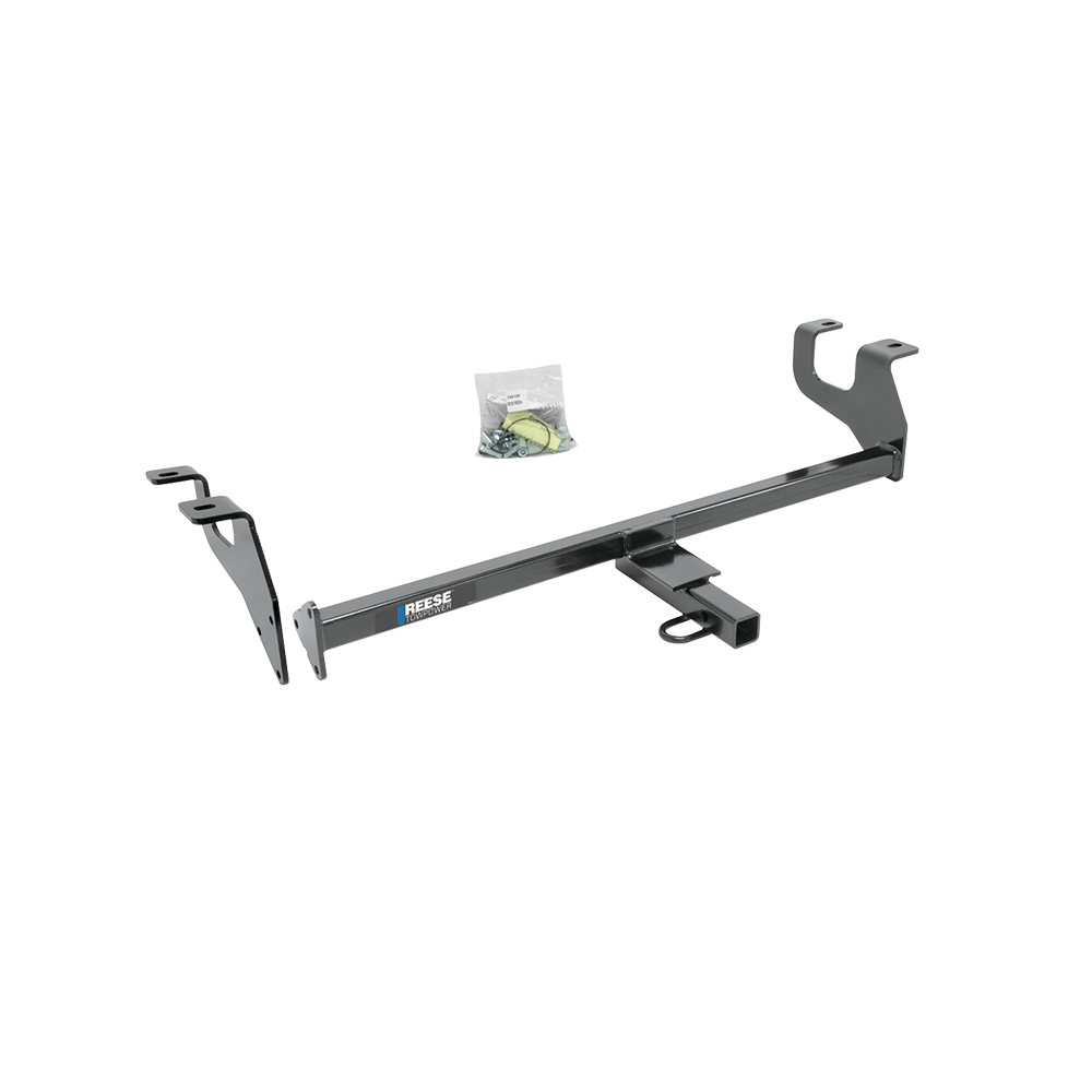 Fits 2015-2017 Chrysler 200 Trailer Hitch Tow PKG w/ 4-Flat Zero Contact "No Splice" Wiring Harness + Draw-Bar + 2" Ball + Wiring Bracket + Hitch Cover + Hitch Lock (For Sedan Models) By Reese Towpower