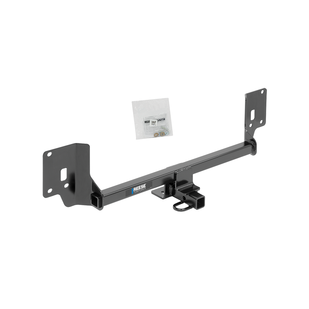 Fits 2015-2020 Acura TLX Trailer Hitch Tow PKG w/ 4-Flat Wiring Harness + Wiring Bracket + Hitch Lock By Reese Towpower