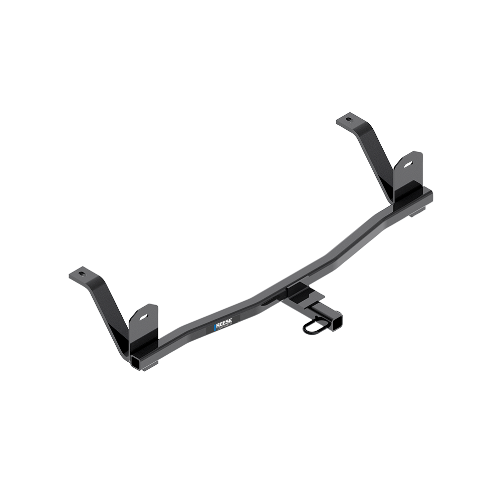 Se adapta al paquete de remolque con enganche para remolque Chevrolet Bolt EV 2017-2021 con adaptador de enganche, receptor de 1-1/4" a 2" + pasador y clip de 1/2" + estante portador de carga de 60" x 24" de Reese Towpower