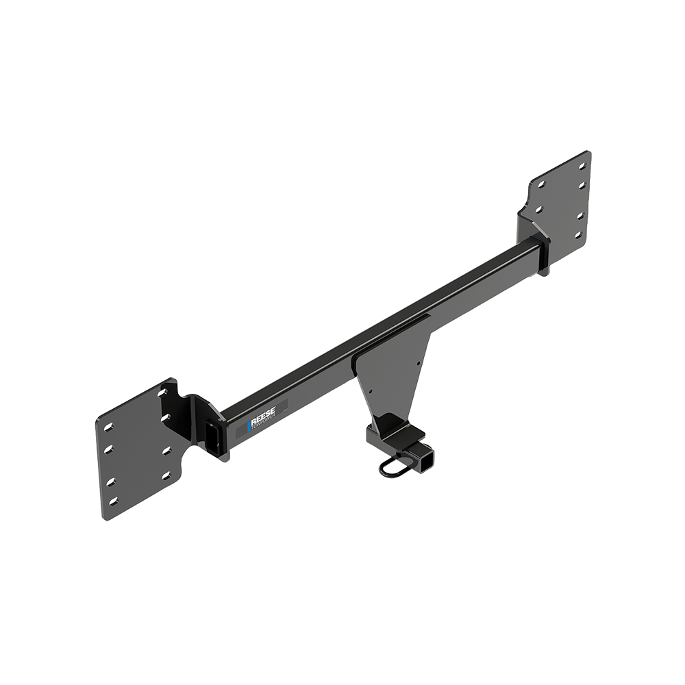 Fits 2012-2023 Tesla S Trailer Hitch Tow PKG w/ 4-Flat Wiring Harness + Draw-Bar + 1-7/8" Ball By Reese Towpower