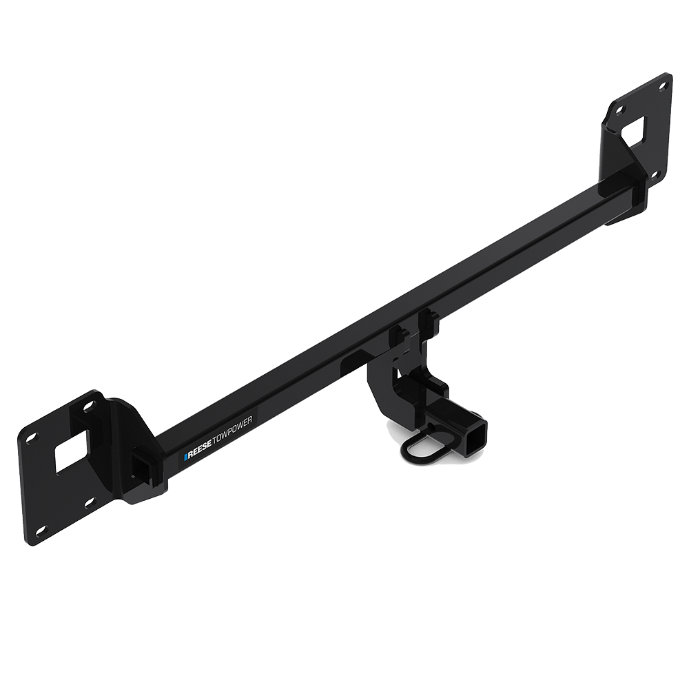 Fits 2018-2022 Volkswagen GTI Trailer Hitch Tow PKG w/ Hitch Adapter 1-1/4" to 2" Receiver + 1/2" Pin & Clip + 5/8" Pin & Clip By Reese Towpower