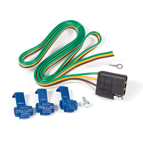 Se adapta al paquete de remolque con enganche de remolque International 1110 de 1971-1973 con cableado plano de 4 + soporte de bola con caída de 4" + bola de 1-7/8" de Draw-Tite