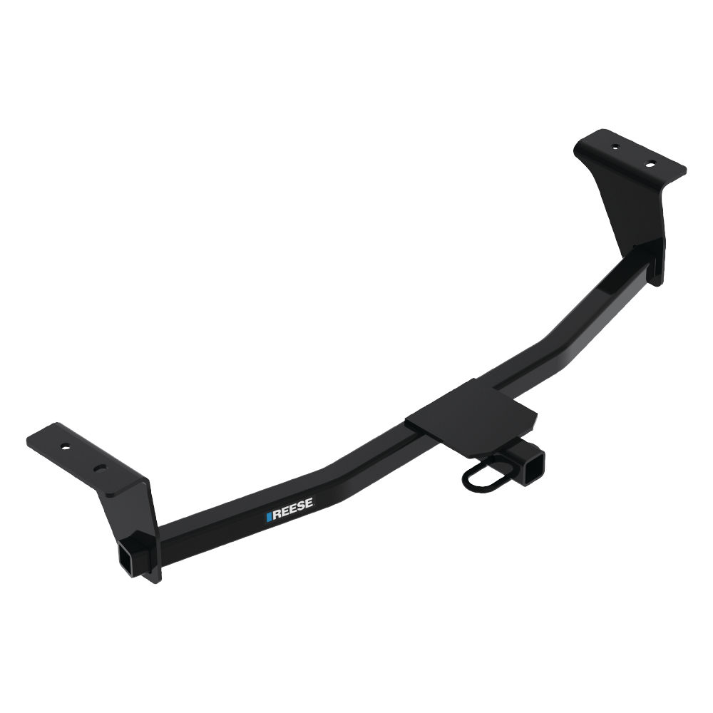 Fits 2021-2022 Acura TLX Trailer Hitch Tow PKG w/ Hitch Adapter 1-1/4" to 2" Receiver + 1/2" Pin & Clip + 4 Bike Carrier Platform Rack By Reese Towpower