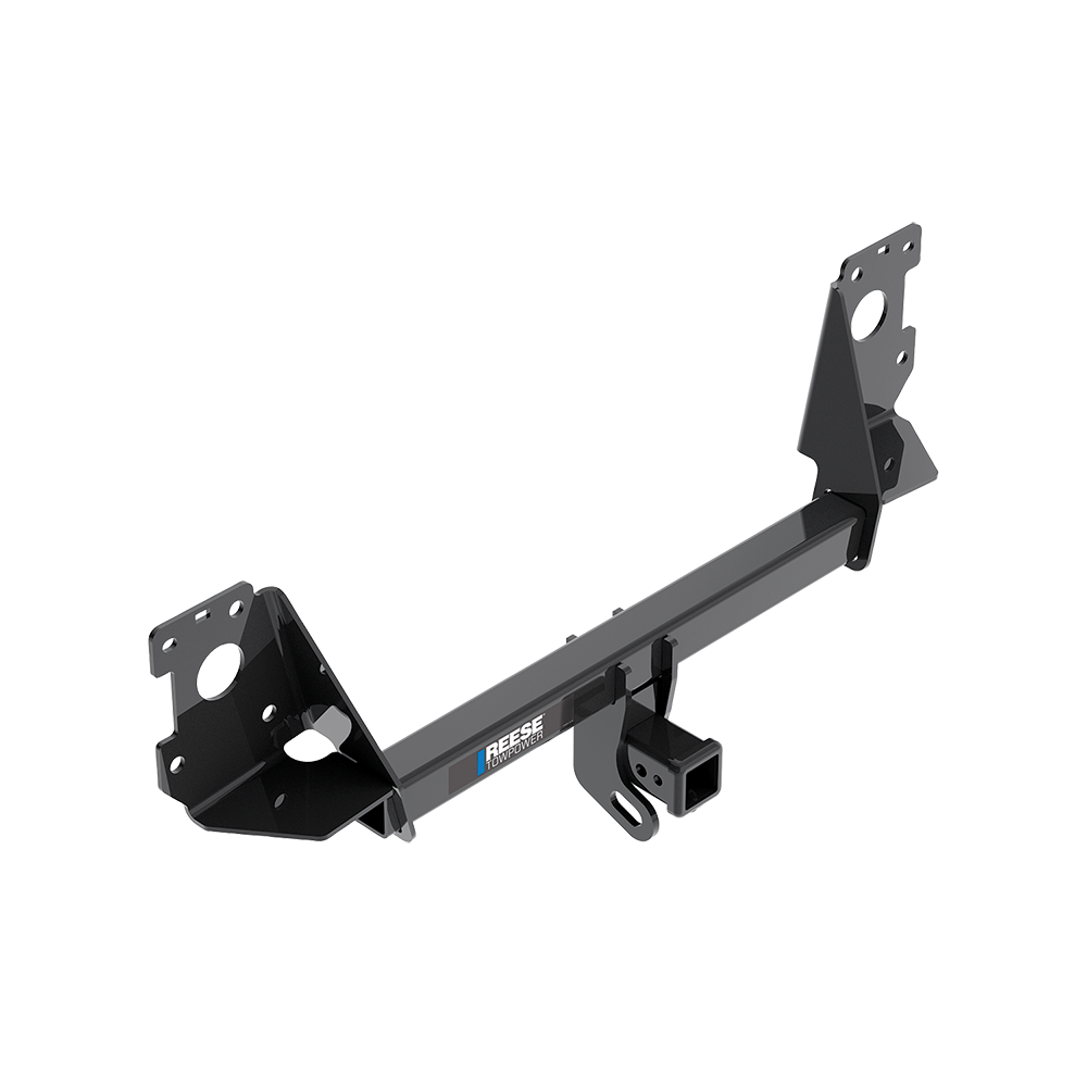 Fits 2017-2023 Audi Q7 Trailer Hitch Tow PKG w/ Ball Mount w/ 2" Drop + 2-5/16" Ball By Reese Towpower