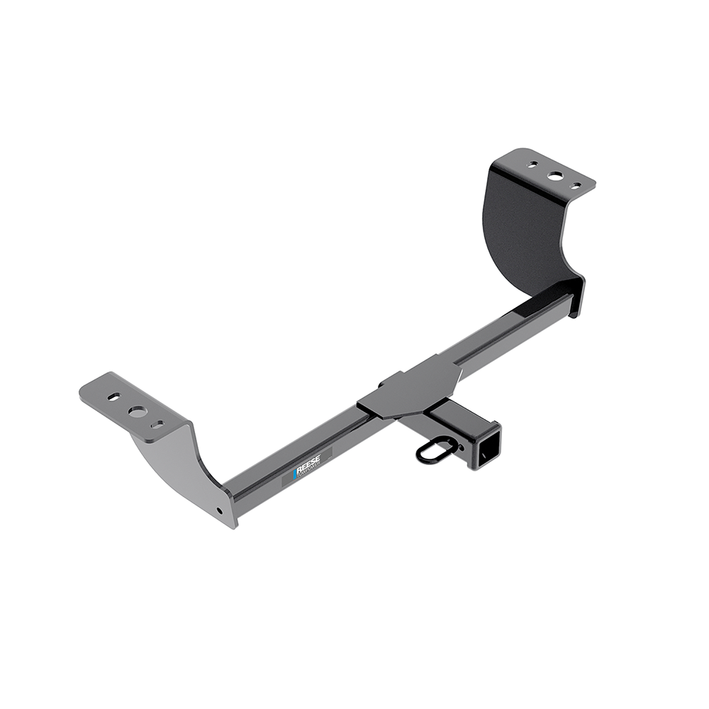 Fits 2015-2023 Dodge Charger Trailer Hitch Tow PKG w/ 4-Flat Wiring + Ball Mount w/ 2" Drop + 2-5/16" Ball + Wiring Bracket + Hitch Lock + Hitch Cover By Reese Towpower