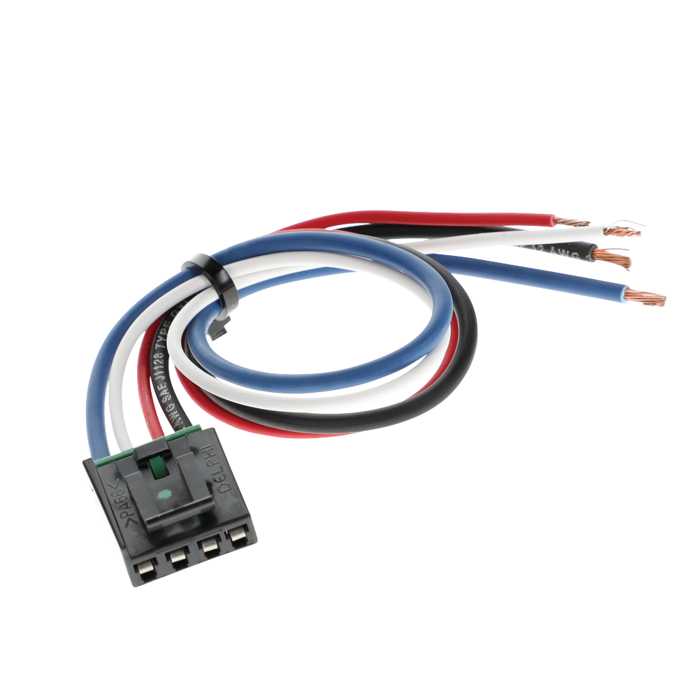 Compatible con cableado de 7 vías para vehículos recreativos Buick Rendezvous 2002-2007 + control de freno Tekonsha Brakeman IV + adaptador de cableado BC genérico + adaptador de 7 a 4 vías de Reese Towpower