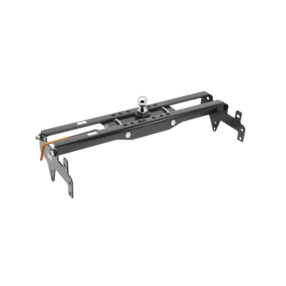 Fits 2008-2013 Chevrolet Silverado 1500 Hide-A-Goose Underbed Gooseneck Hitch System + 7-Way In-Bed Wiring + 5" Offset Gooseneck Ball (For w/o Factory Puck System Models) By Draw-Tite