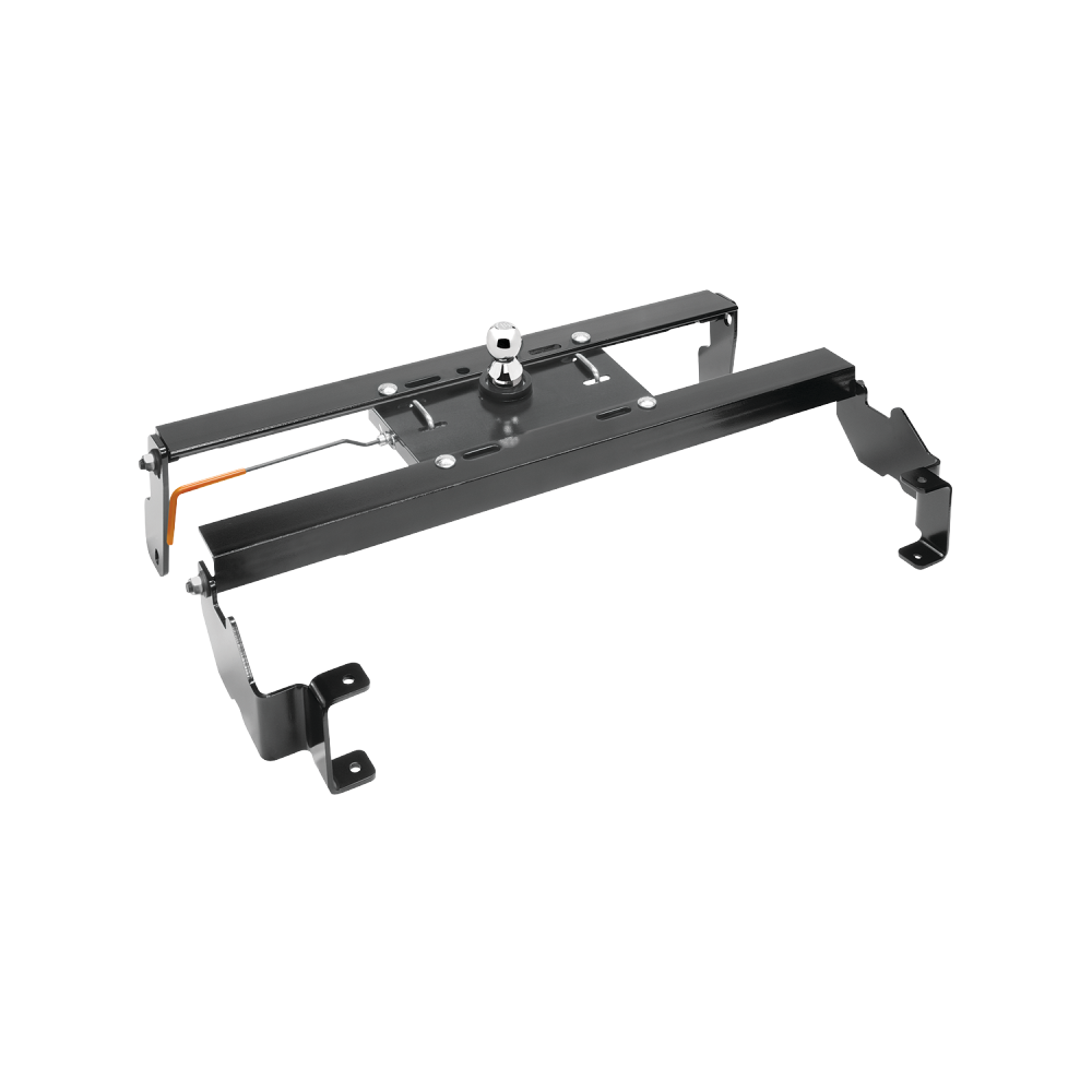 Fits 2009-2010 Dodge Ram 1500 Hide-A-Goose Underbed Gooseneck Hitch System + 7-Way In-Bed Wiring (For All Styles, w/o Factory Puck System Models) By Draw-Tite