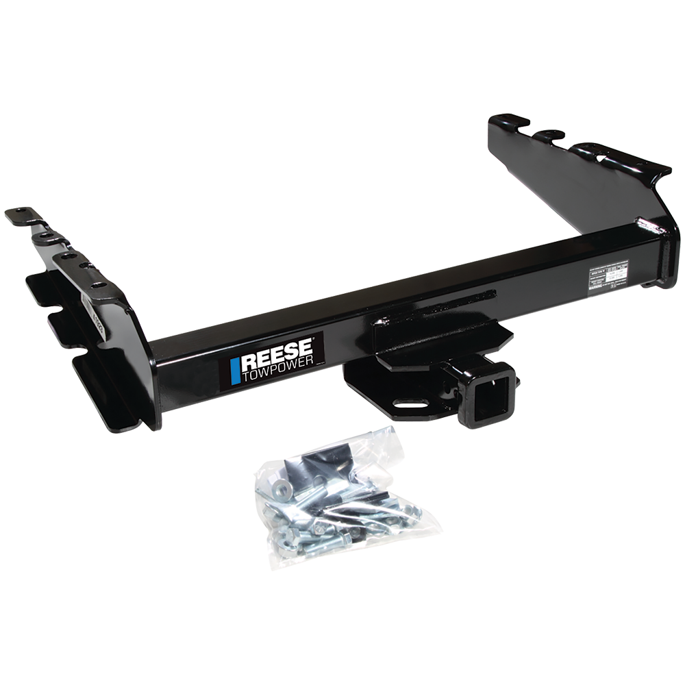 Fits 1994-2002 Dodge Ram 2500 Trailer Hitch Tow PKG w/ Ball Mount w/ 6" Drop + Pin/Clip + 2" Ball + 2-5/16" Ball By Reese Towpower