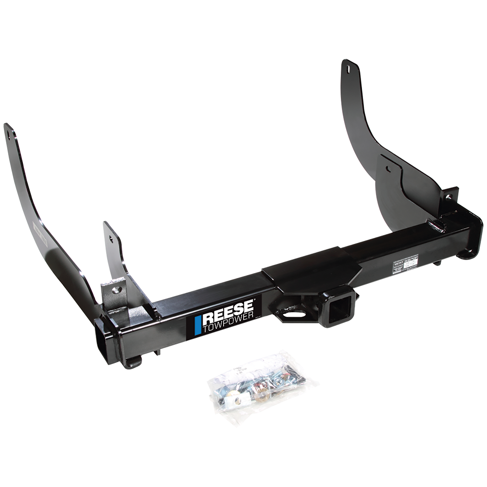 Fits 2006-2008 Ford F-150 Trailer Hitch Tow PKG w/ Ball Mount w/ 4" Drop + Pin/Clip + 2" Ball + 2-5/16" Ball By Reese Towpower