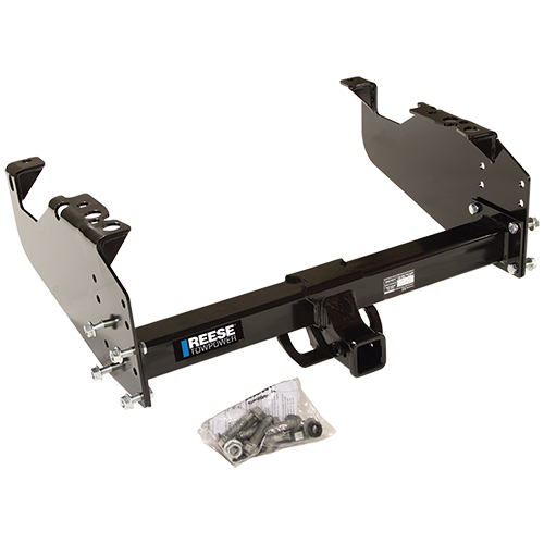 Fits 1979-1984 GMC C3500 Trailer Hitch Tow PKG w/ 4-Flat Wiring Harness + Ball Mount w/ 8" Drop + Pin/Clip + 2" Ball + 2-5/16" Ball By Reese Towpower