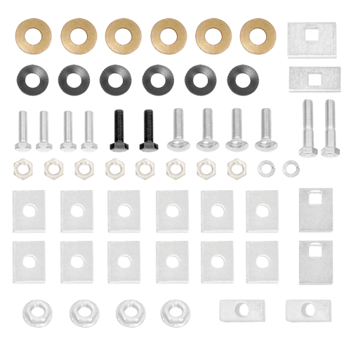 Se adapta al kit de sujetadores de hardware de enganche de remolque GMC C25 1967-1978 para reinstalar enganches de remolque Draw-Tite Reese Hiiden Hitch Pro Series