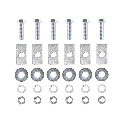 Fits 1963-1965 GMC 2500 Series Trailer Hitch Hardware Fastener Kit (For w/8' Bed Models) For Reinstalling Draw-Tite Reese Hiiden Hitch Pro Series Trailer Hitches